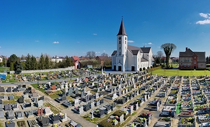 Cmentarz parafii Najświętszego Serca Pana Jezusa w Turzu